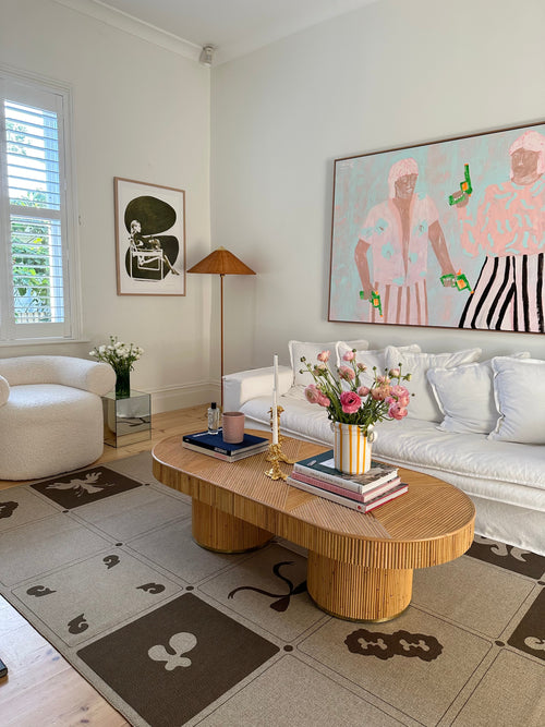 Codex brown new jute rug