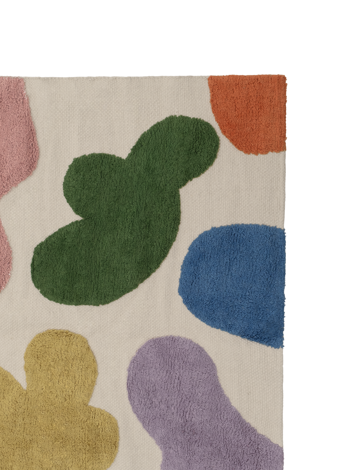 Imagination Multi Washable Organic Cotton Cut Pile Rug