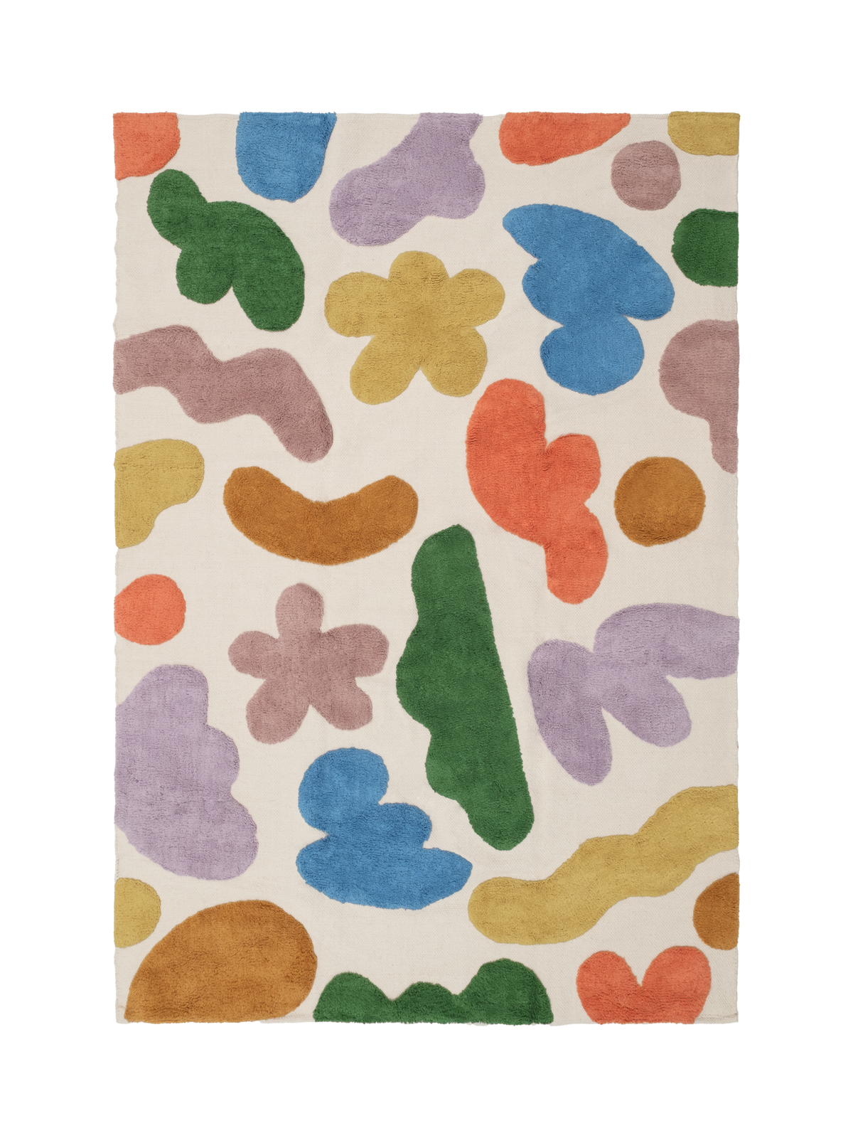 Imagination Multi Washable Organic Cotton Cut Pile Rug