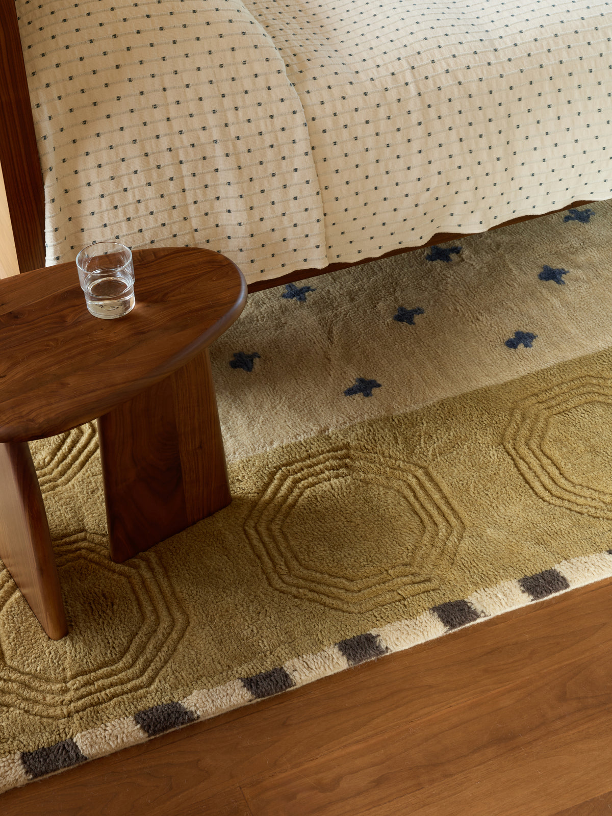 Dune Tan Washable Wool Fine Cut Pile Swatch double.online