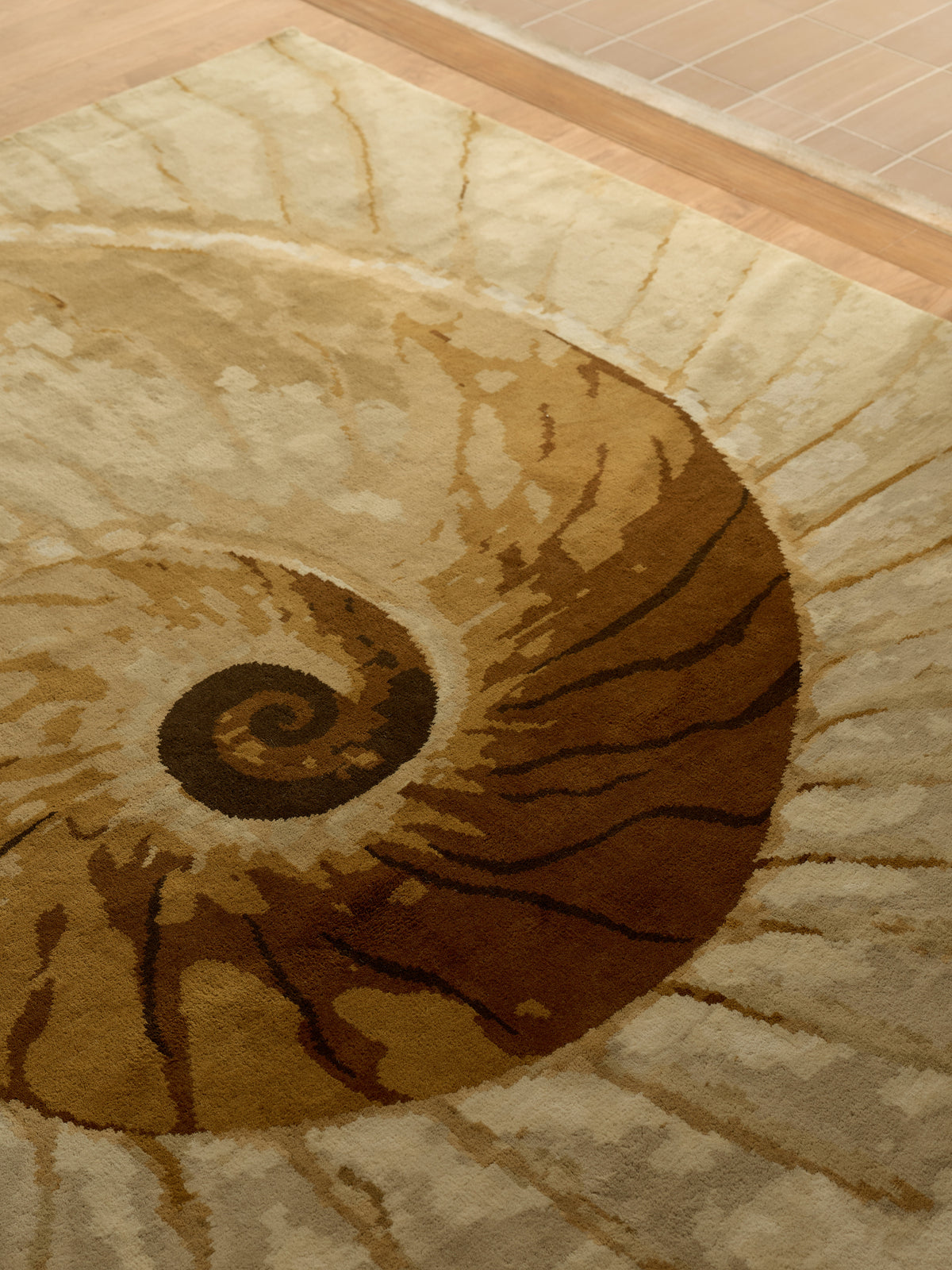 Trove Sandstone Washable Wool Premium Hand Knotted Rug double.online