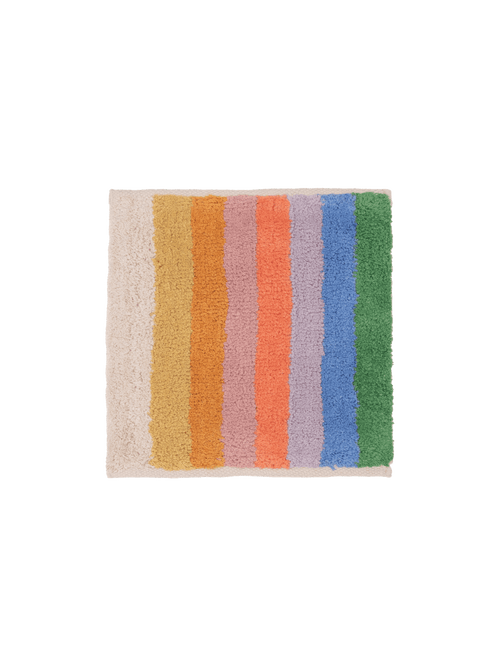 Imagination multi washable organic cotton cut pile swatch