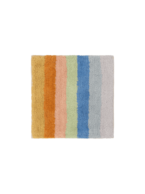 Canyon multi washable organic cotton cut pile swatch