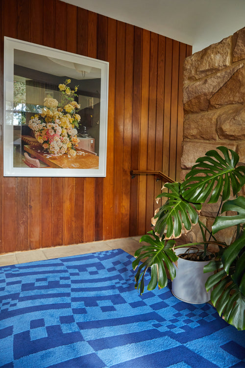 Relativity olive cotton feel rug