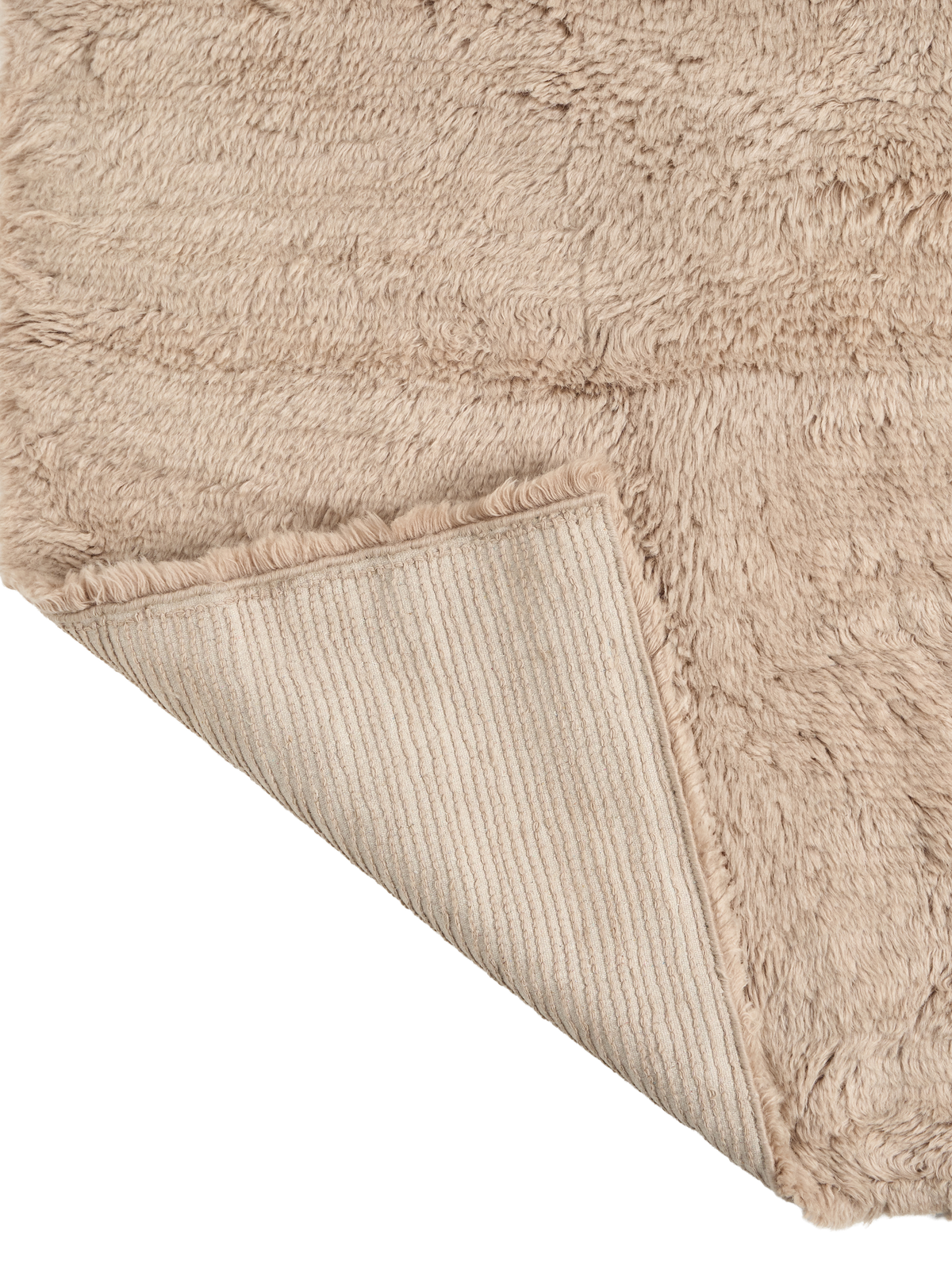 Mackenzie Dark Beige Washable Wool Sheepskin Area Rug