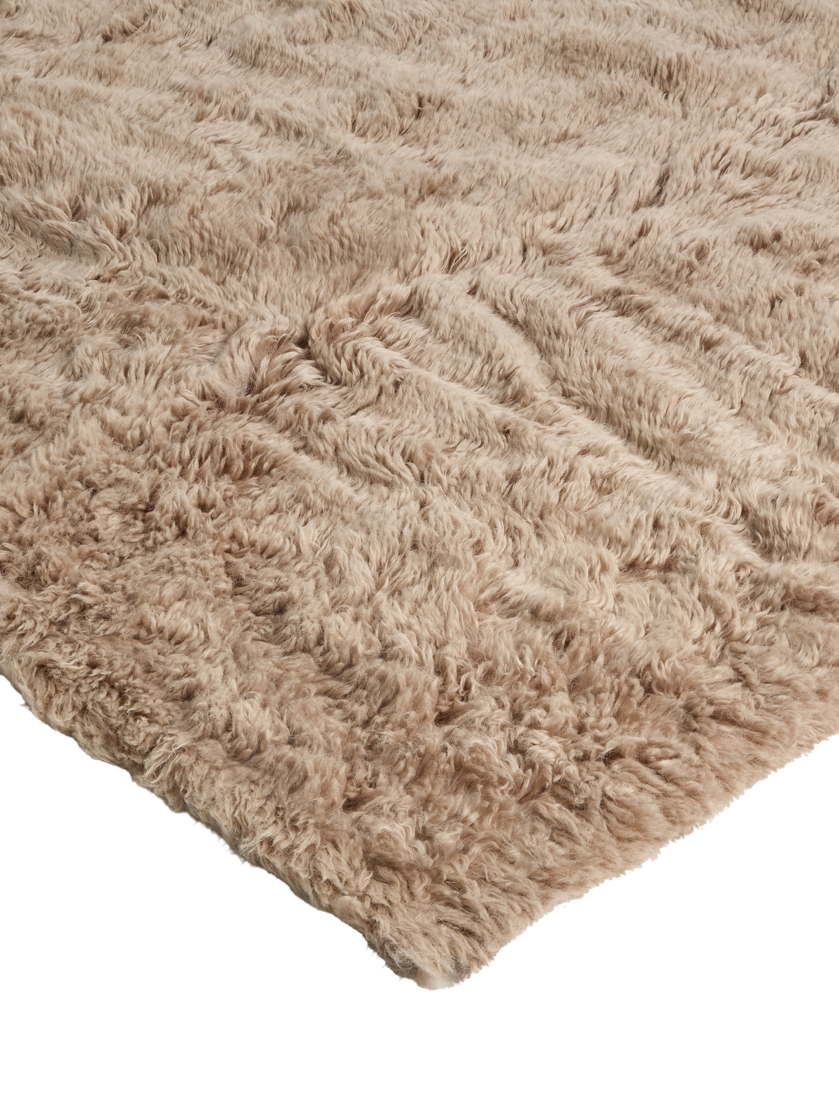 Mackenzie Dark Beige Washable Wool Sheepskin Area Rug