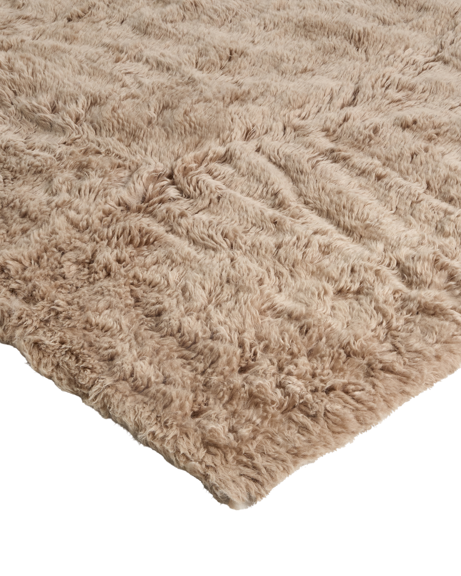 Mackenzie Dark Beige Washable Wool Sheepskin Area Rug