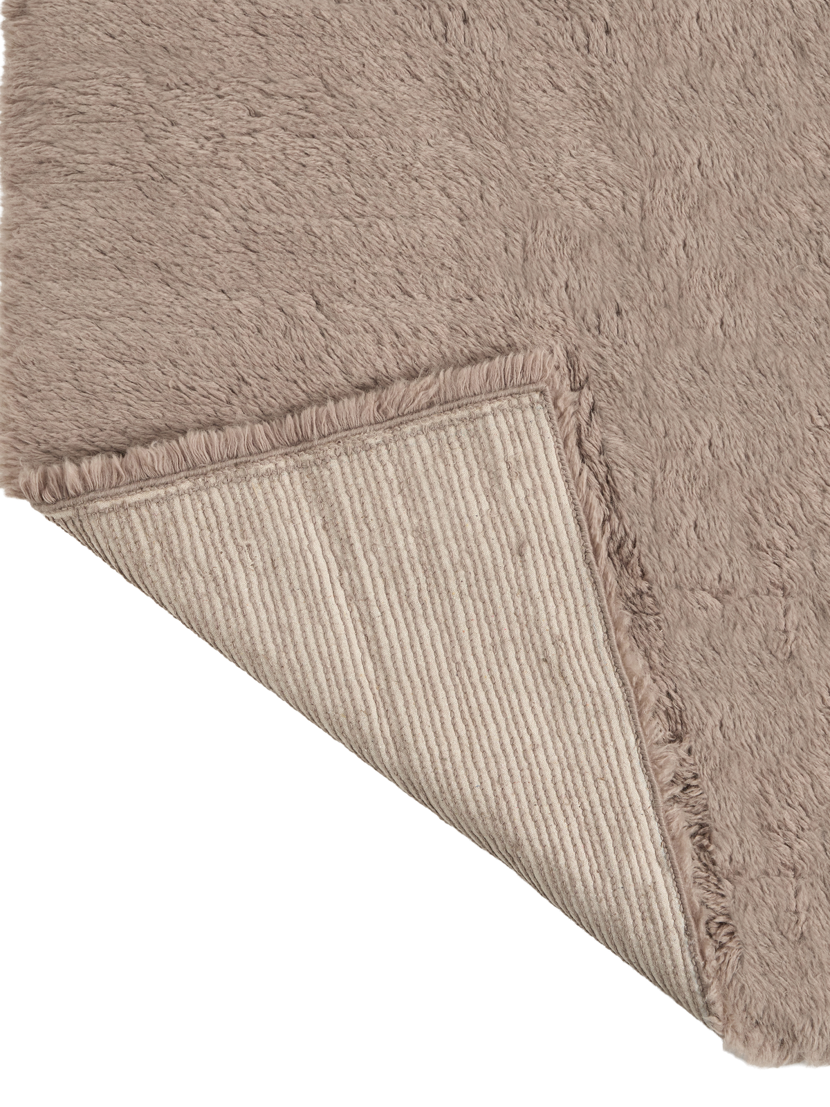 Mackenzie Mocha Washable Wool Sheepskin Area Rug