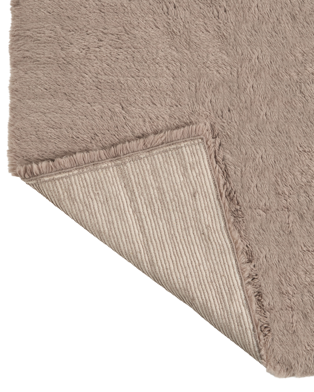Mackenzie Mocha Washable Wool Sheepskin Area Rug