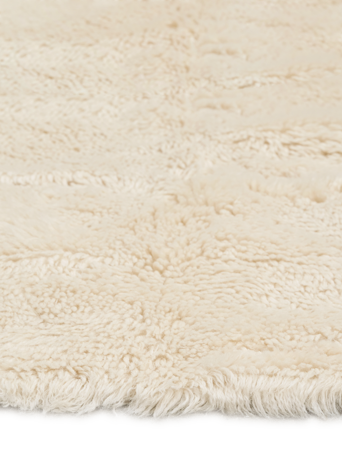 Mackenzie Cream Washable Wool Sheepskin Area Rug