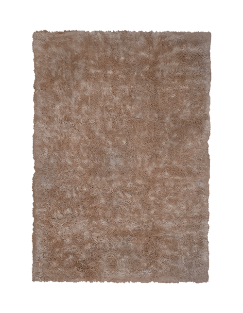 Mackenzie dark beige washable wool sheepskin area rug