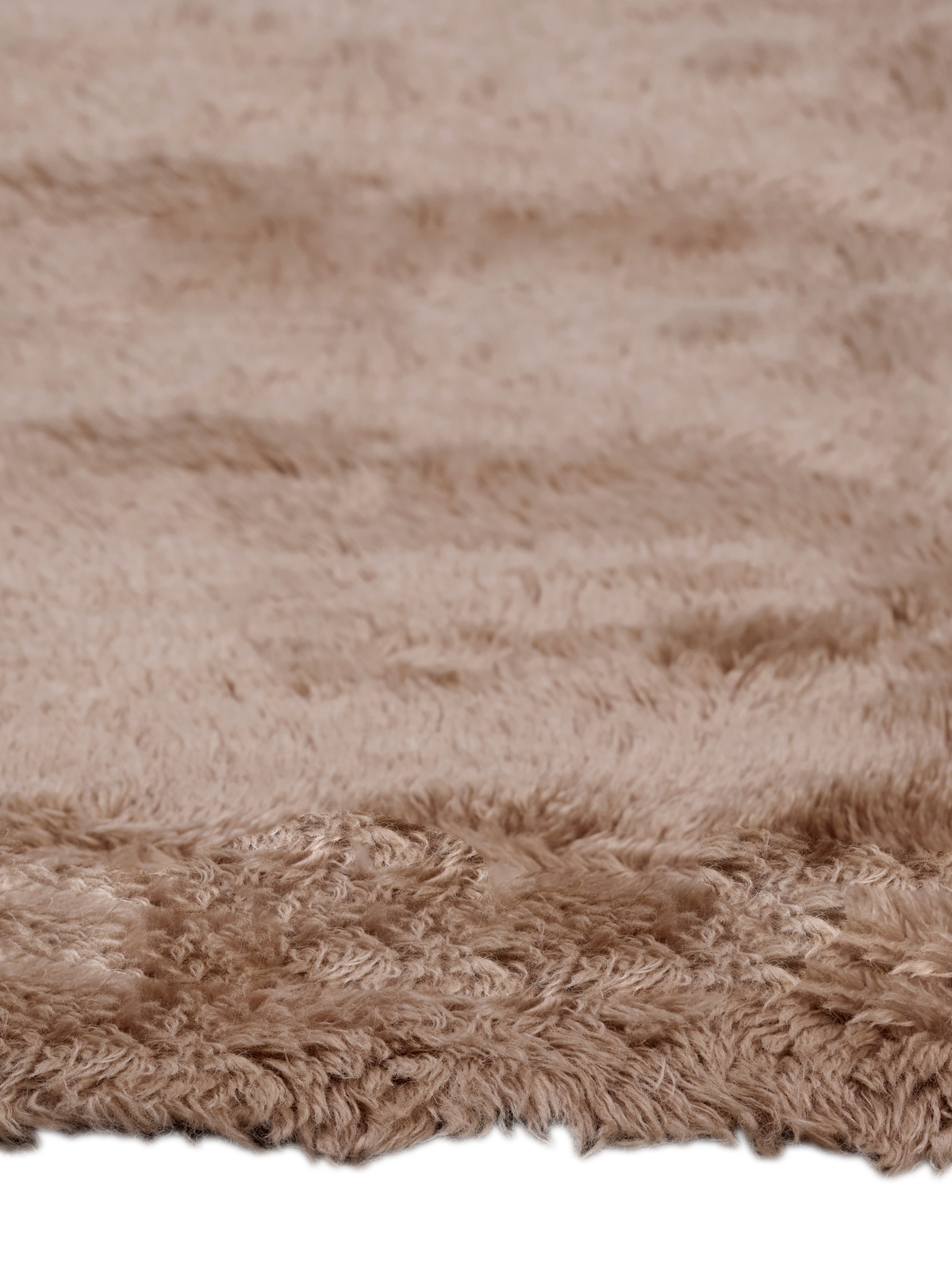 Mackenzie Dark Beige Washable Wool Sheepskin Area Rug