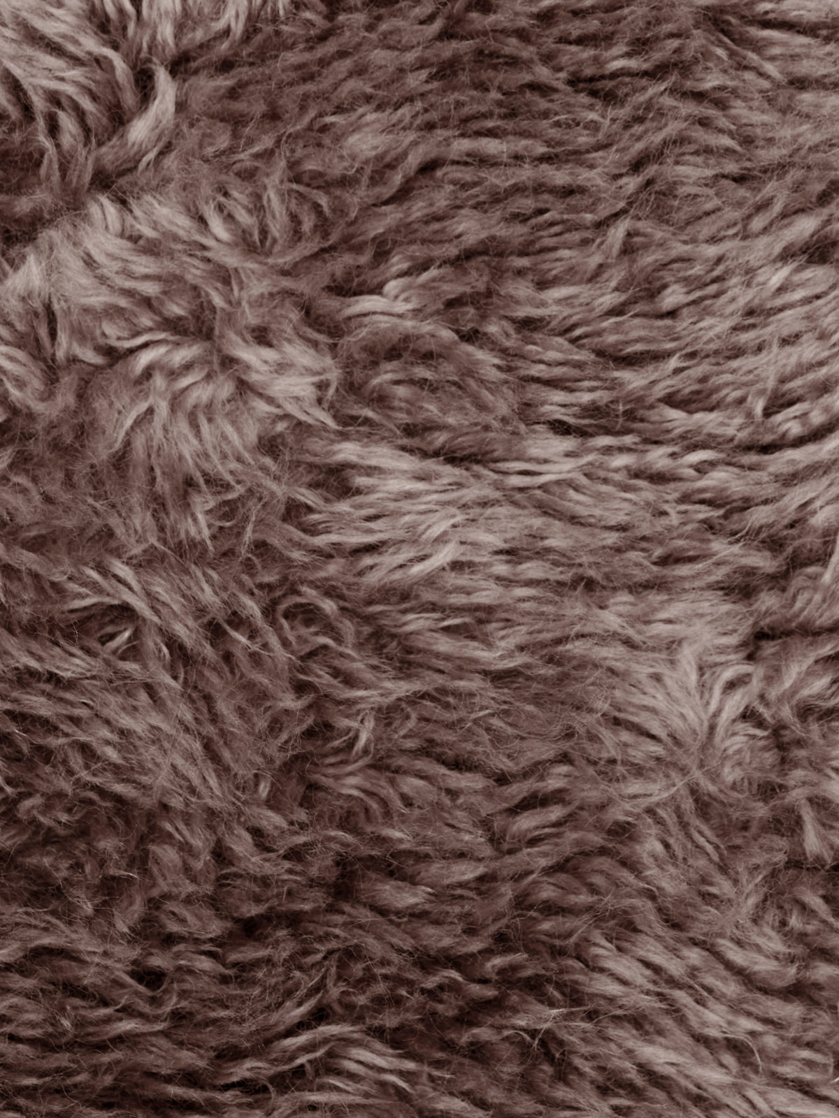 Mackenzie Mocha Washable Wool Sheepskin Area Rug