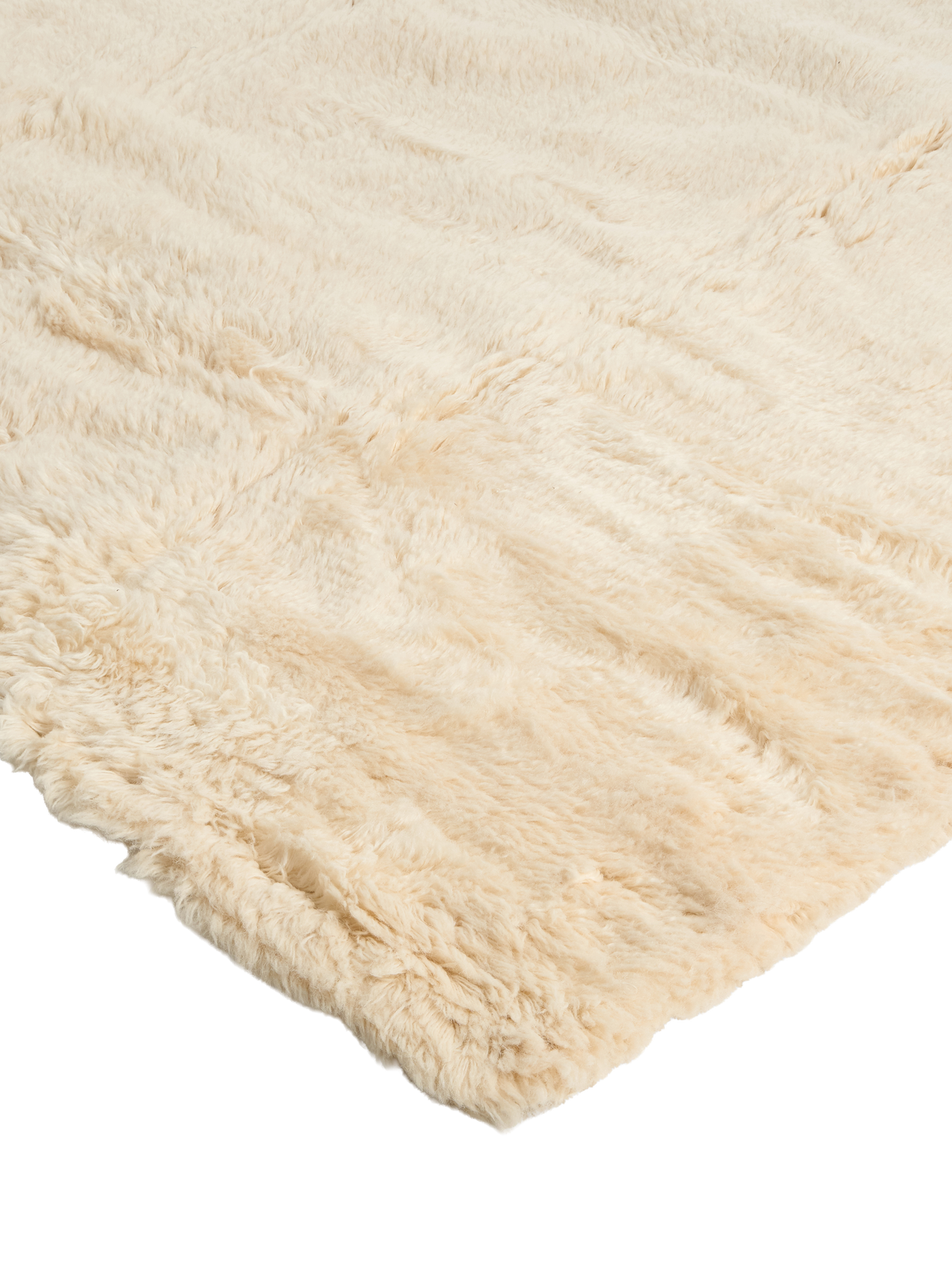 Mackenzie Cream Washable Wool Sheepskin Area Rug