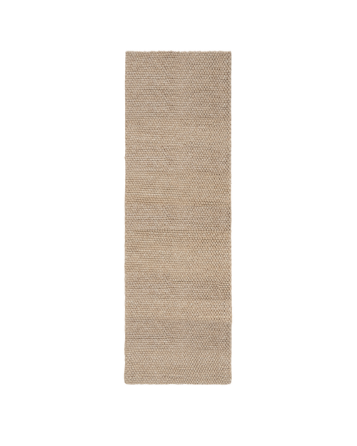 Marlborough natural washable wool heavy loop pile runner