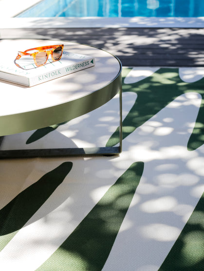 Marsh sage outdoor rug