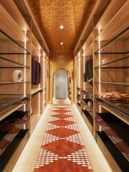 Method ochre cotton feel rug