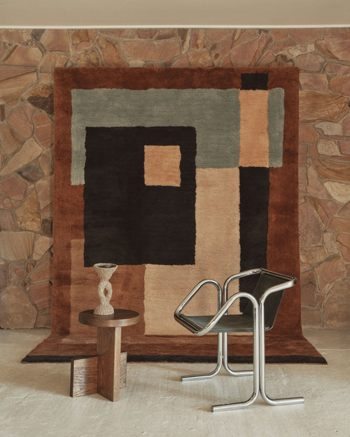 Sonia ii multi fine cut pile rug double.online rug top only 160x230cm