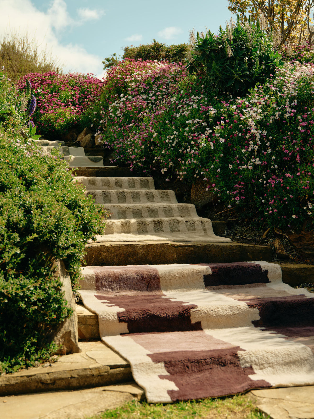 Quoin Brown Washable Wool Fine Cut Pile Rug