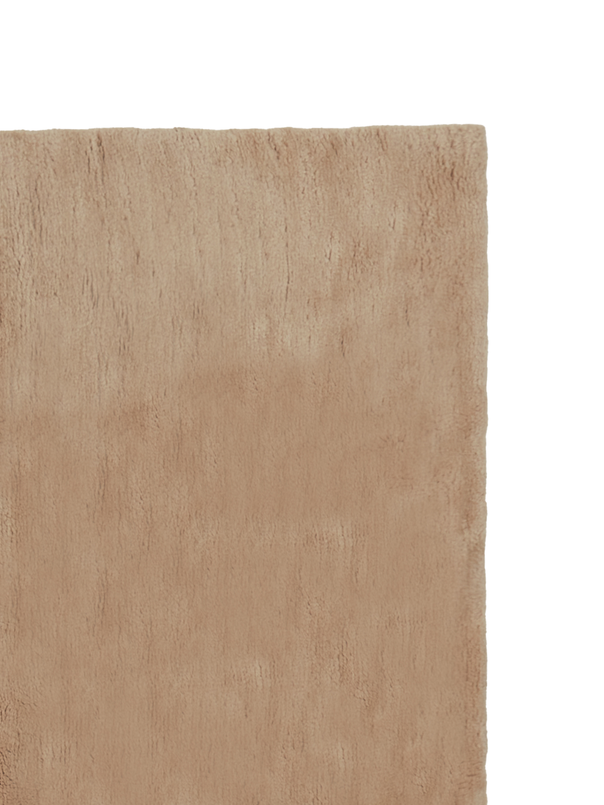 Nelson Caramel Washable Wool Fine Cut Pile Rug