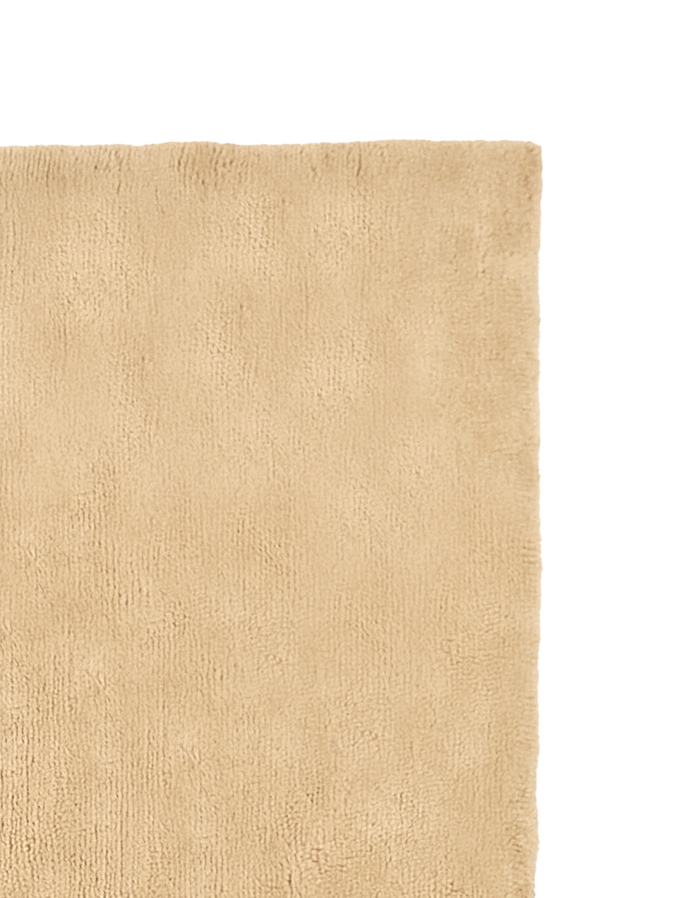 Nelson Cream Washable Wool Fine Cut Pile Rug