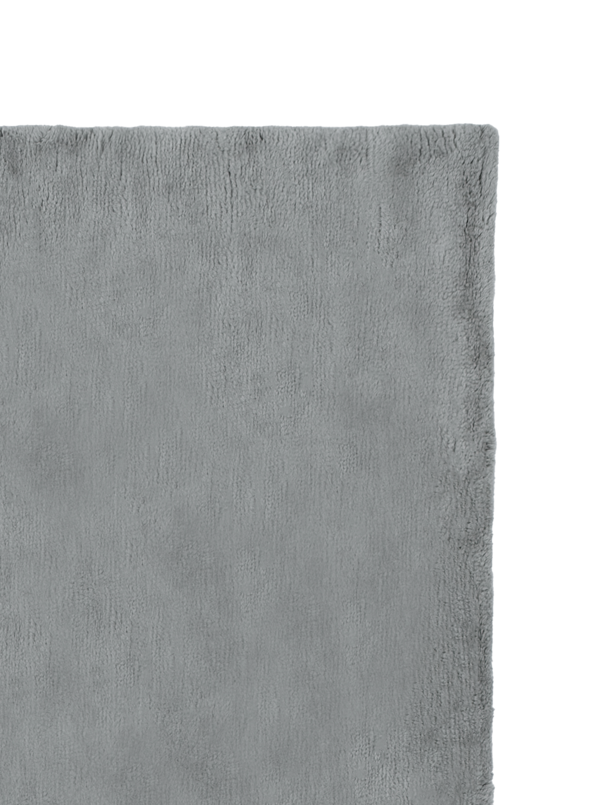 Nelson Steel Blue Washable Wool Fine Cut Pile Rug