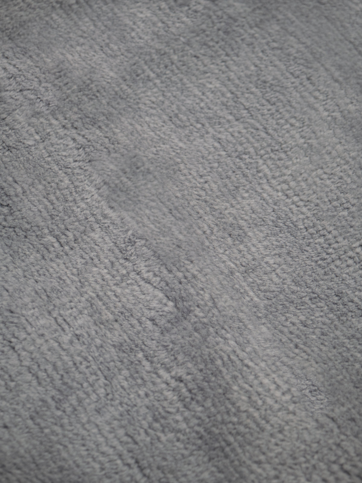 Nelson Steel Blue Washable Wool Fine Cut Pile Rug