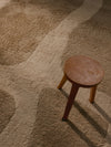 Awa Taupe New Zealand Washable Wool Rug