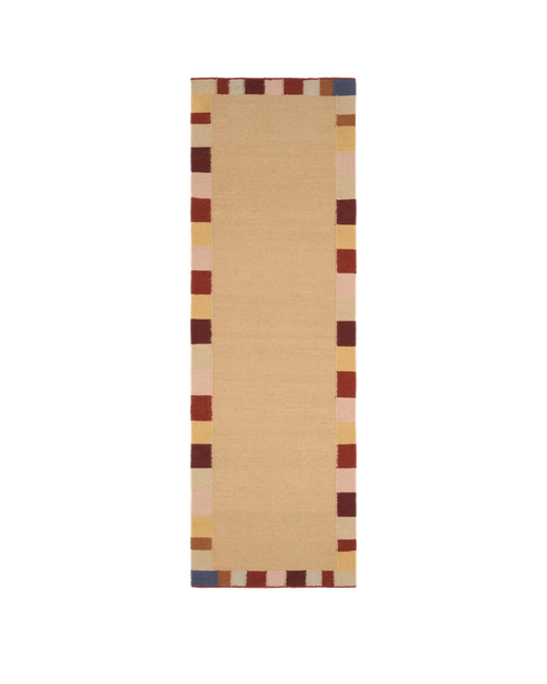 Node multi washable blended wool flatweave runner double.online standard system 90x150cm