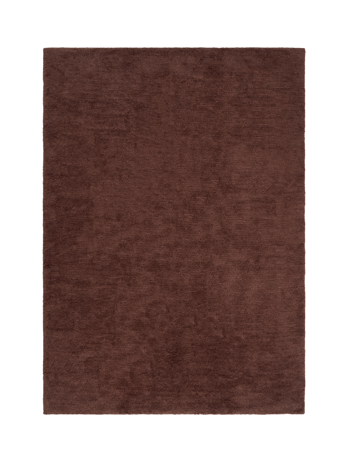 Otago Brown Washable Wool Berber Rug