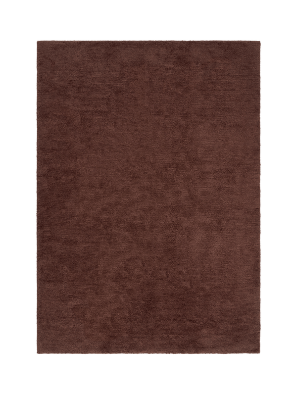 Otago Brown Washable Wool Berber Rug double.online