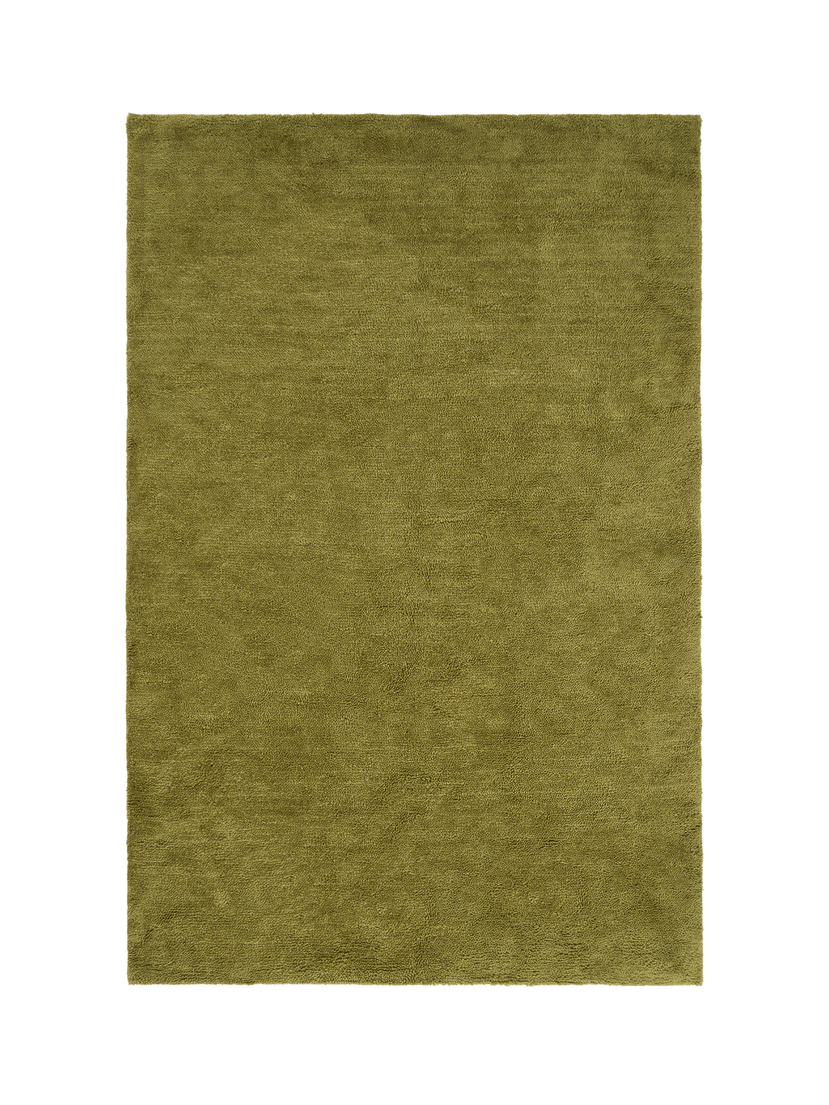 Otago Chartreuse Washable Wool Berber Rug
