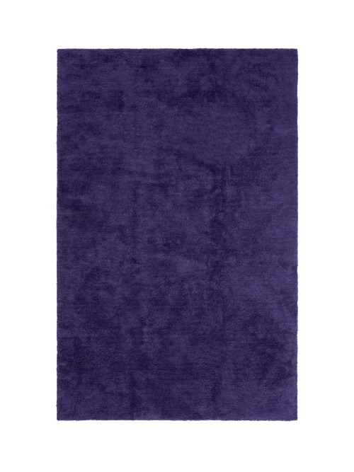 Otago royal purple washable wool berber rug