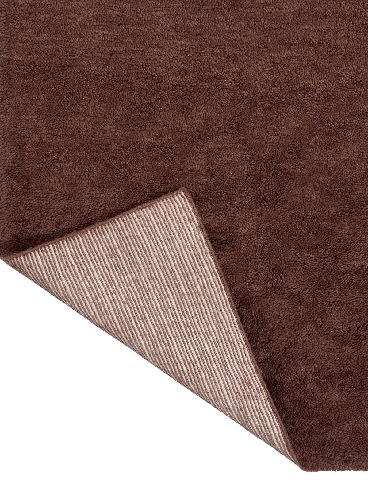 Otago Brown Washable Wool Berber Swatch double.online