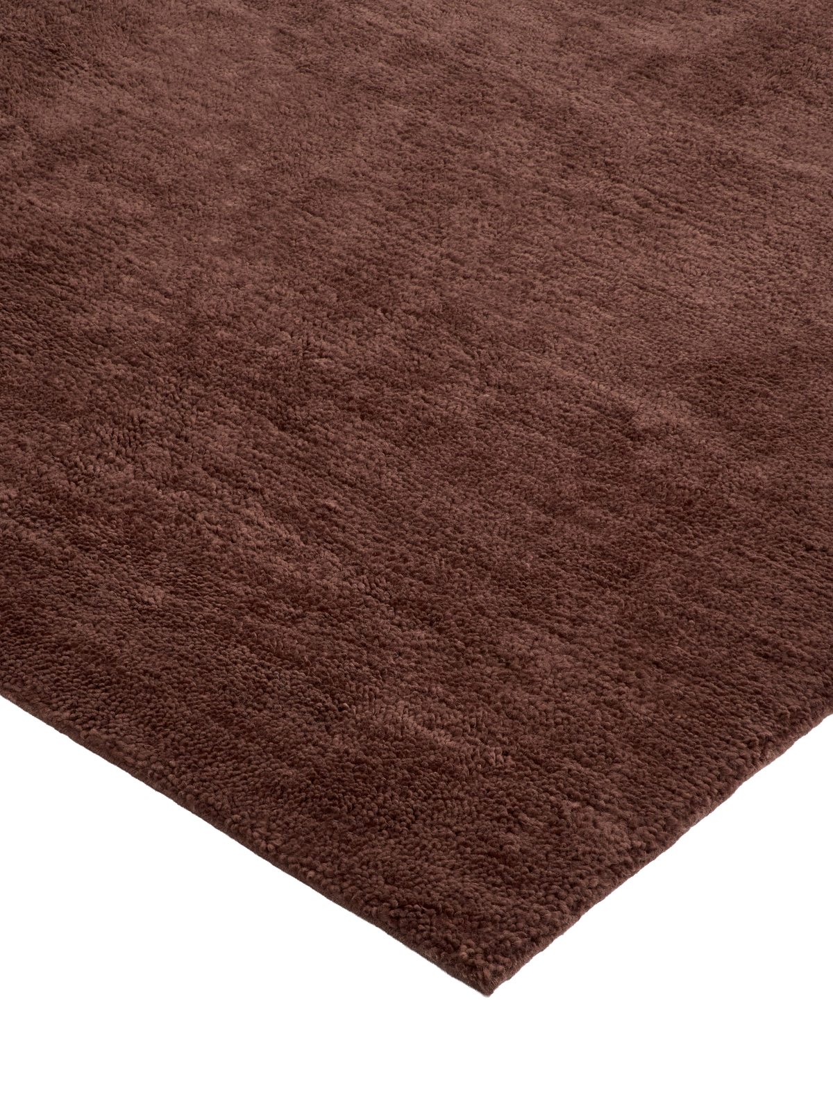 Otago Brown Washable Wool Berber Swatch double.online
