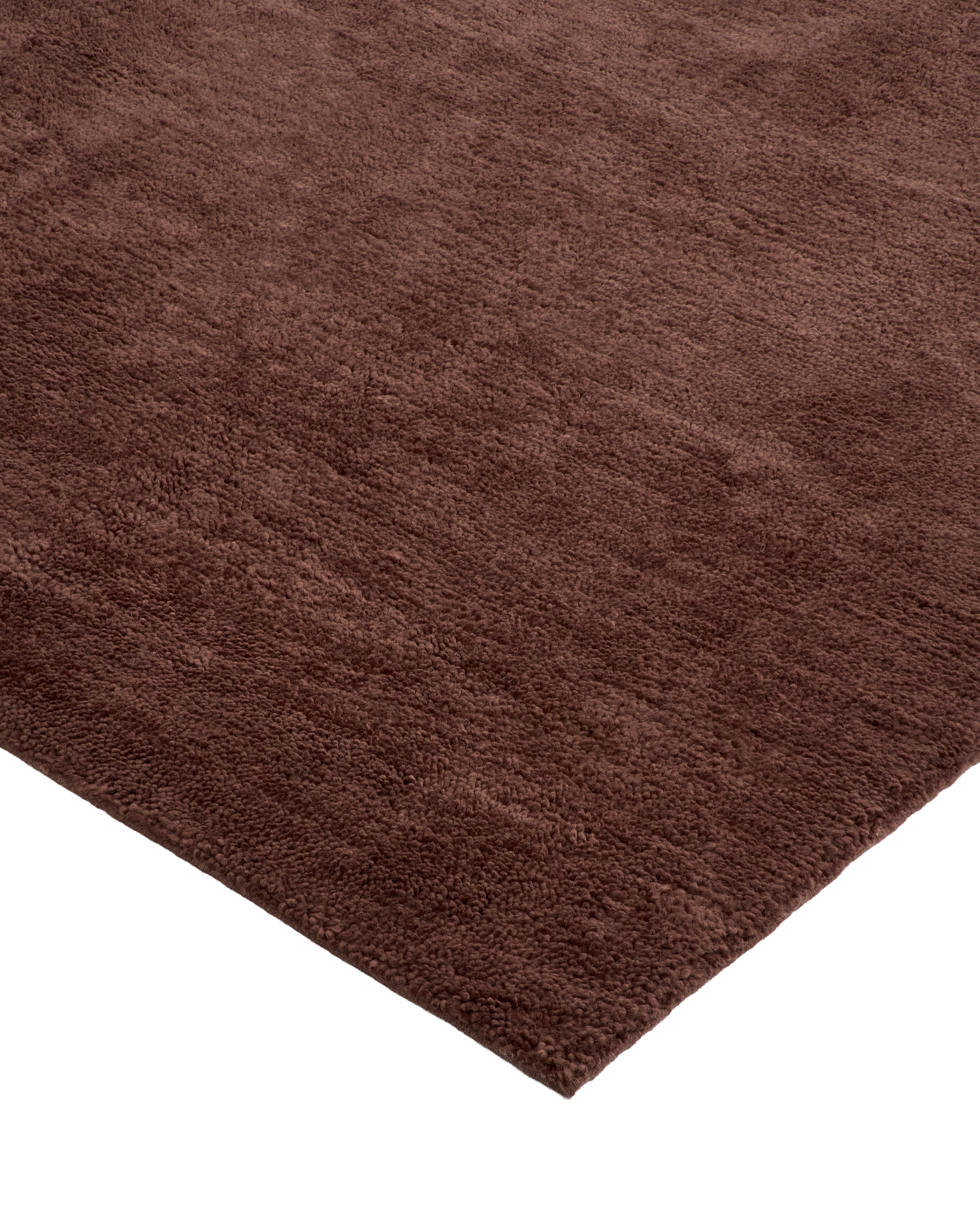 Otago Brown Washable Wool Berber Swatch double.online