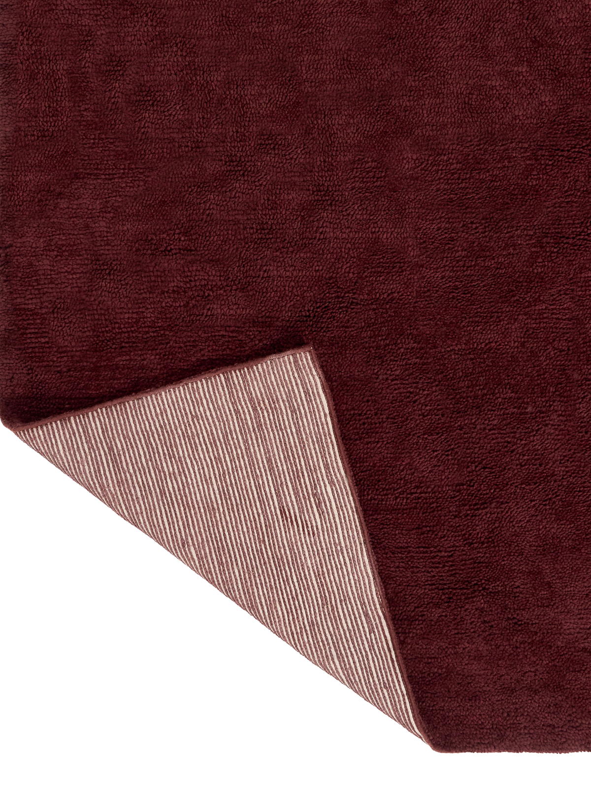 Otago Burgundy Washable Wool Berber Swatch double.online