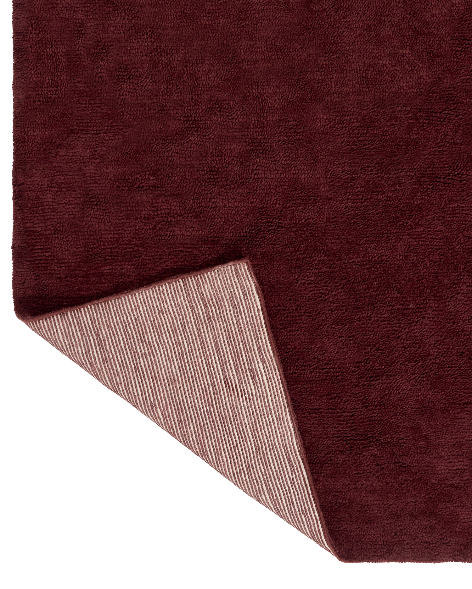 Otago Burgundy Washable Wool Berber Swatch double.online