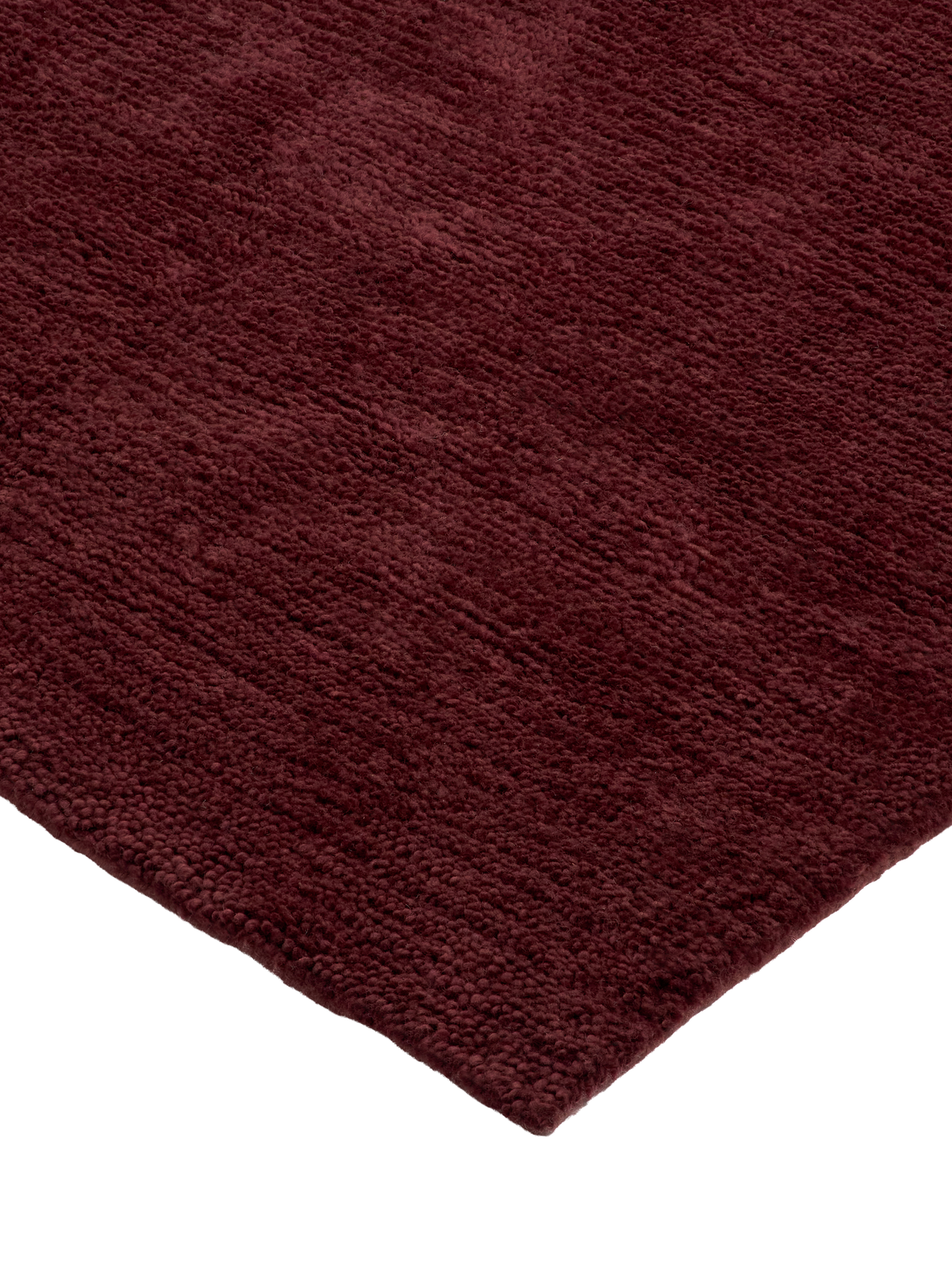 Otago Burgundy Washable Wool Berber Swatch double.online