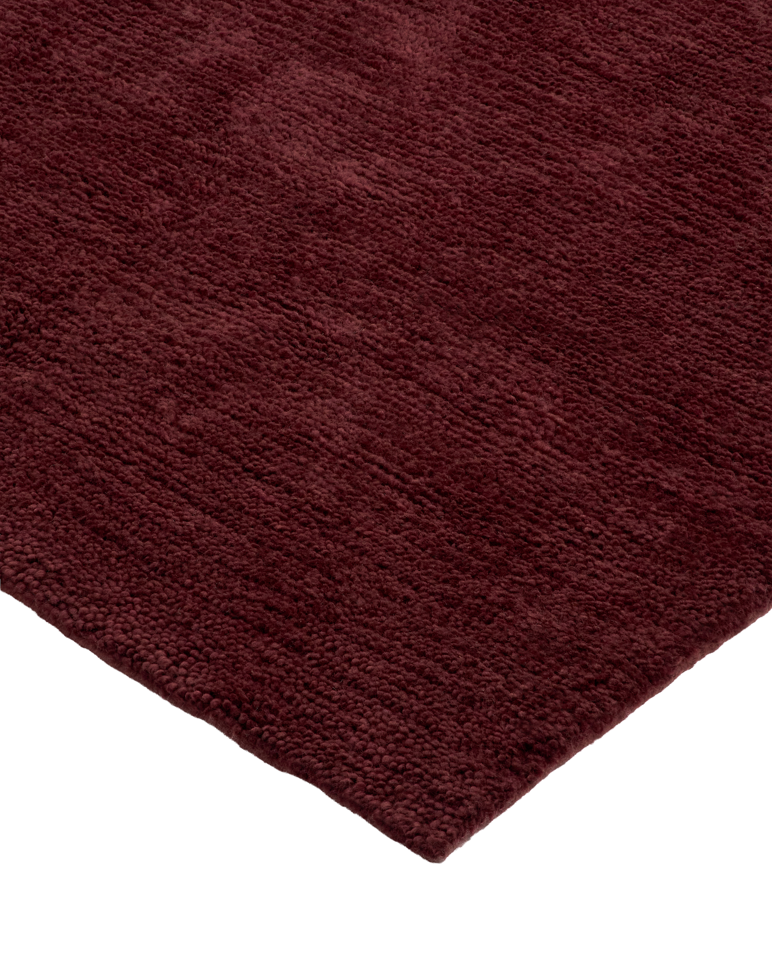 Otago Burgundy Washable Wool Berber Swatch double.online