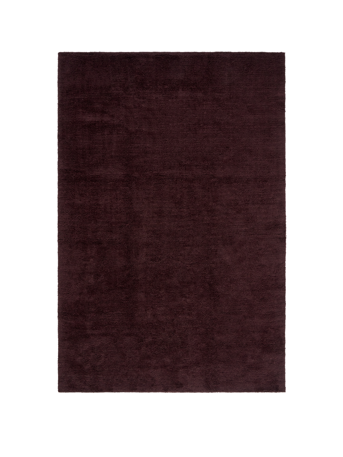 Otago Merlot Washable Wool Berber Rug double.online Standard System 160x230cm