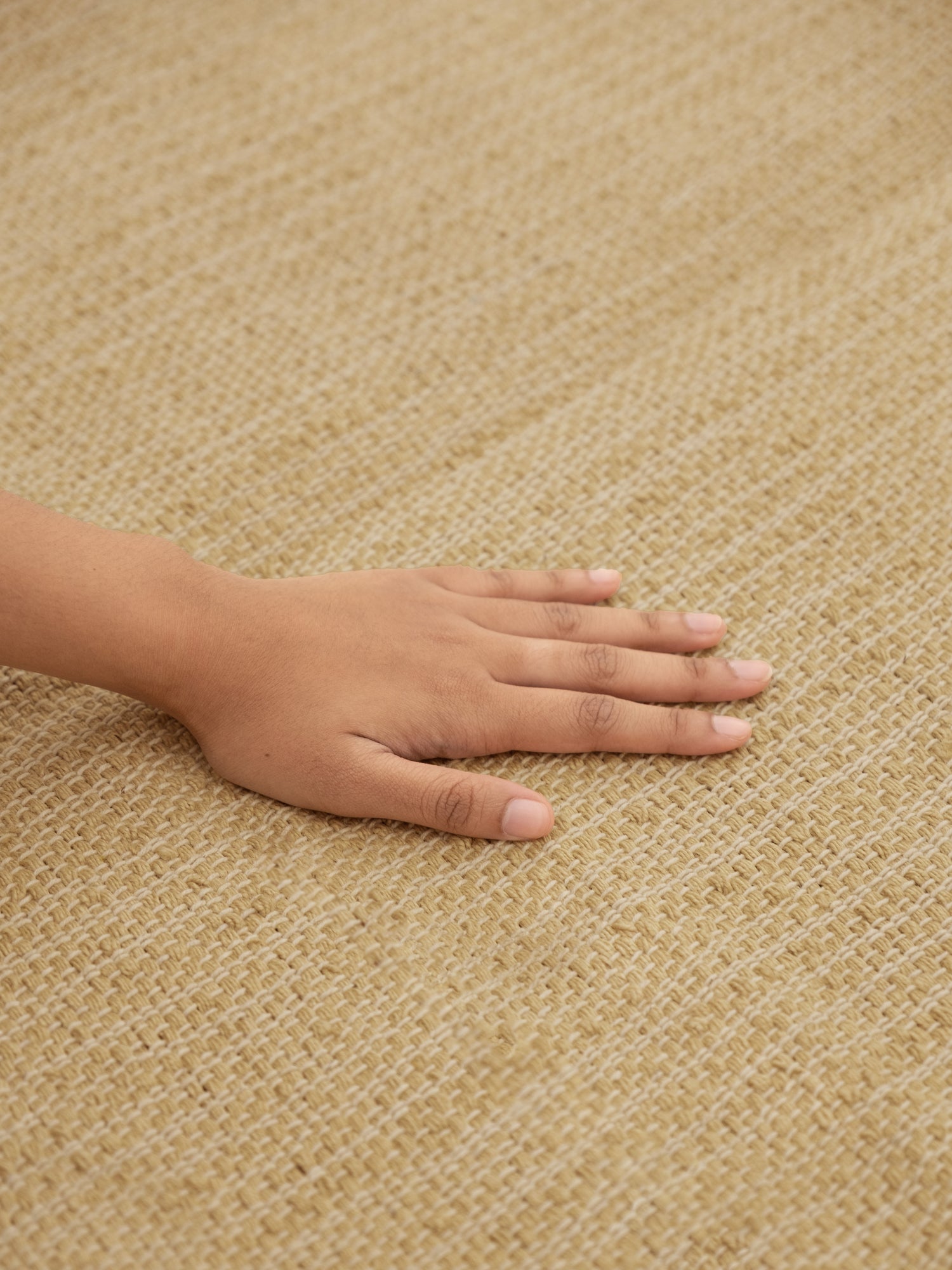 Palisade Mustard Washable Jute Rug