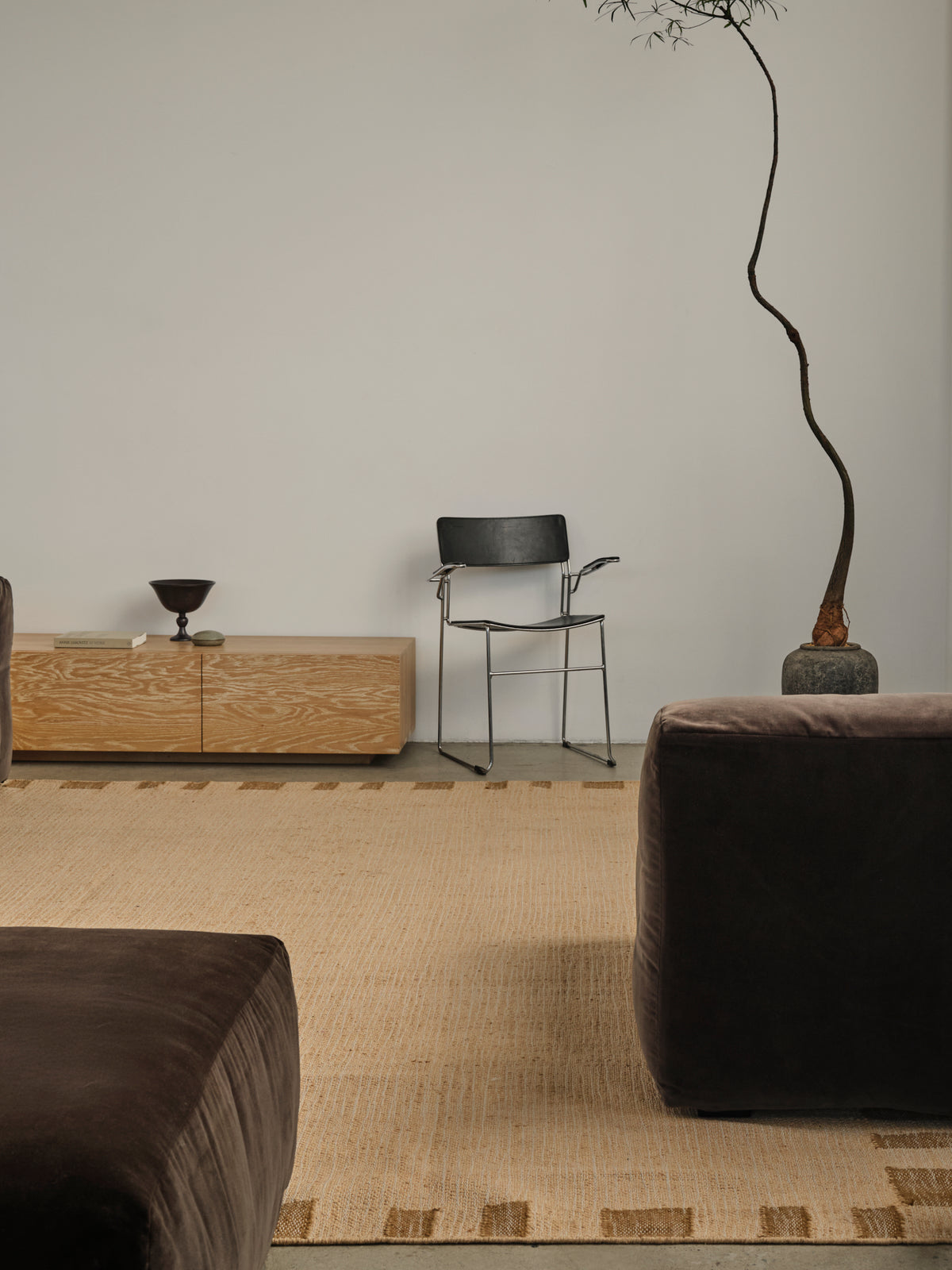 Palisade Mustard Washable Jute Rug