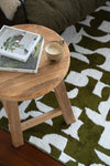 Novel Olive Cotton Feel Rug