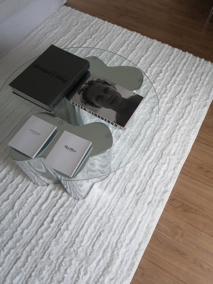Willow white highland rug