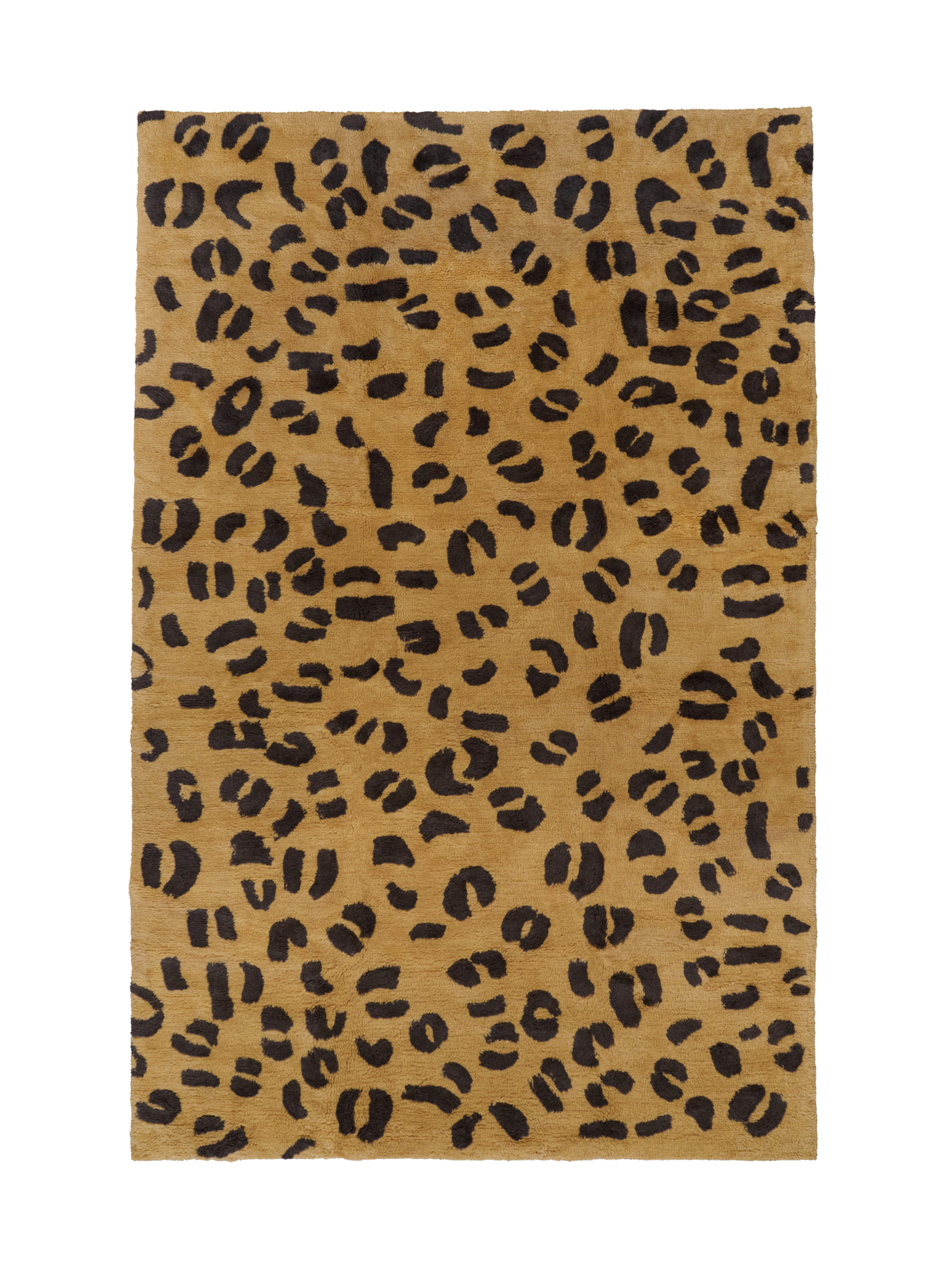 Plains Gold Washable Wool Fine Cut Pile Rug Washable Wool Rug Double