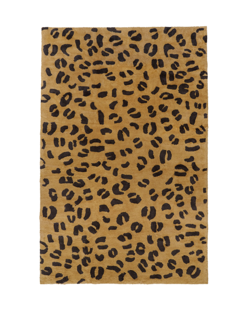 Plains gold washable wool fine cut pile rug washable wool rug double