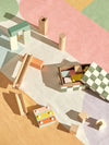 Playtime Multi Chenille Rug Chenille Rugs double.online