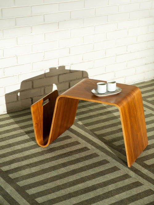 Plinth matcha chenille rug