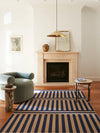 Plinth Royal Blue New Jute Runner